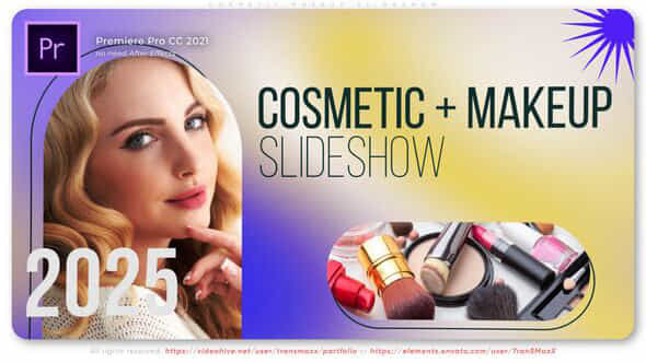 Cosmetic Makeup Slideshow - VideoHive 52362079