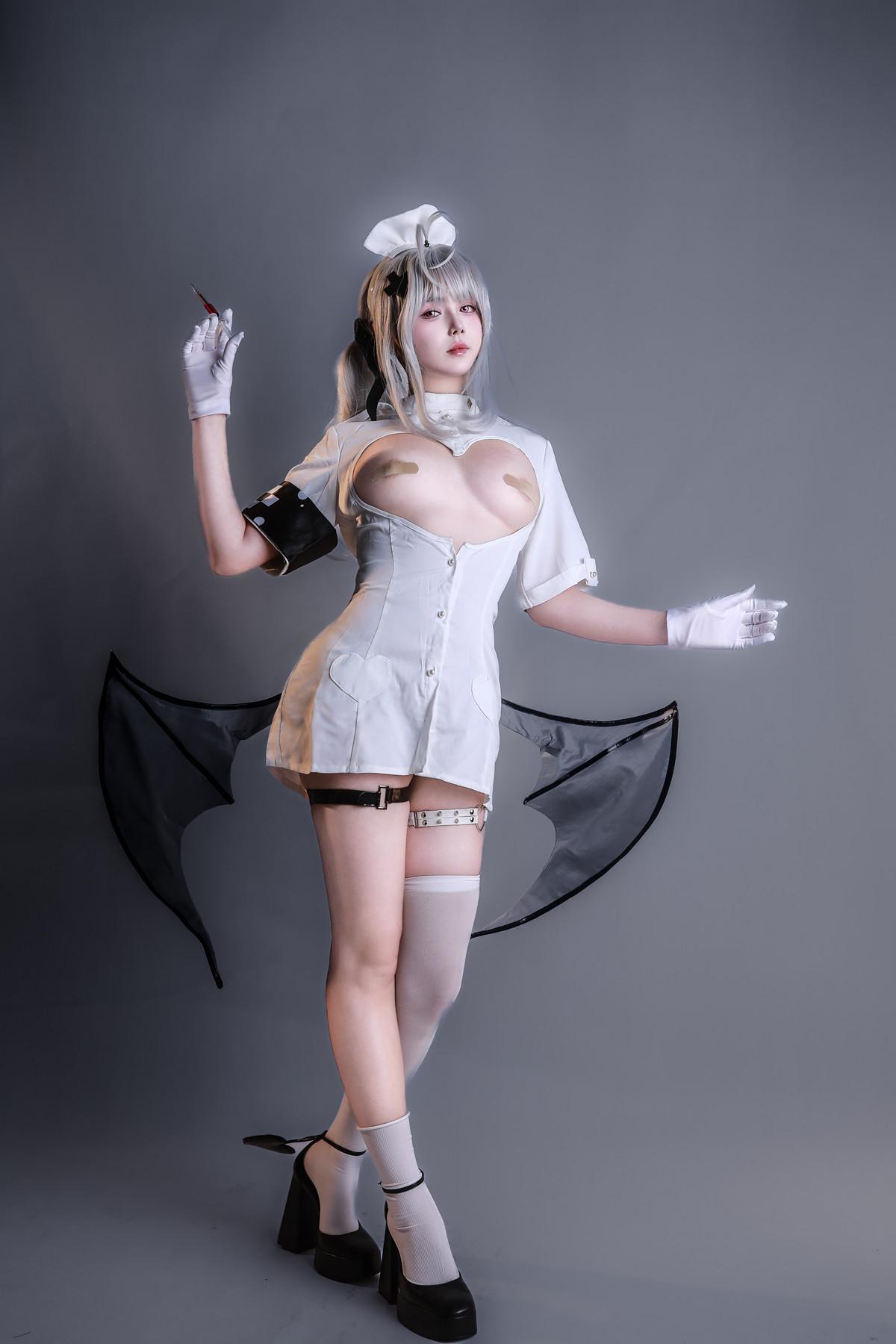 Cosplay 雪晴Astra 雪晴嘟嘟 静谧薄荷绿(26)