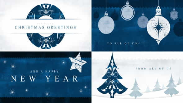 Parallax Christmas Greetings - VideoHive 18813550