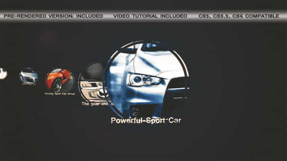 Sport Car Slideshow - VideoHive 3145539