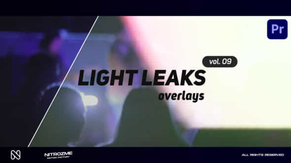 Light Leaks Overlays - VideoHive 48037583