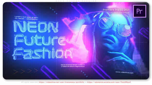 Neon Future Fashion - VideoHive 42360918