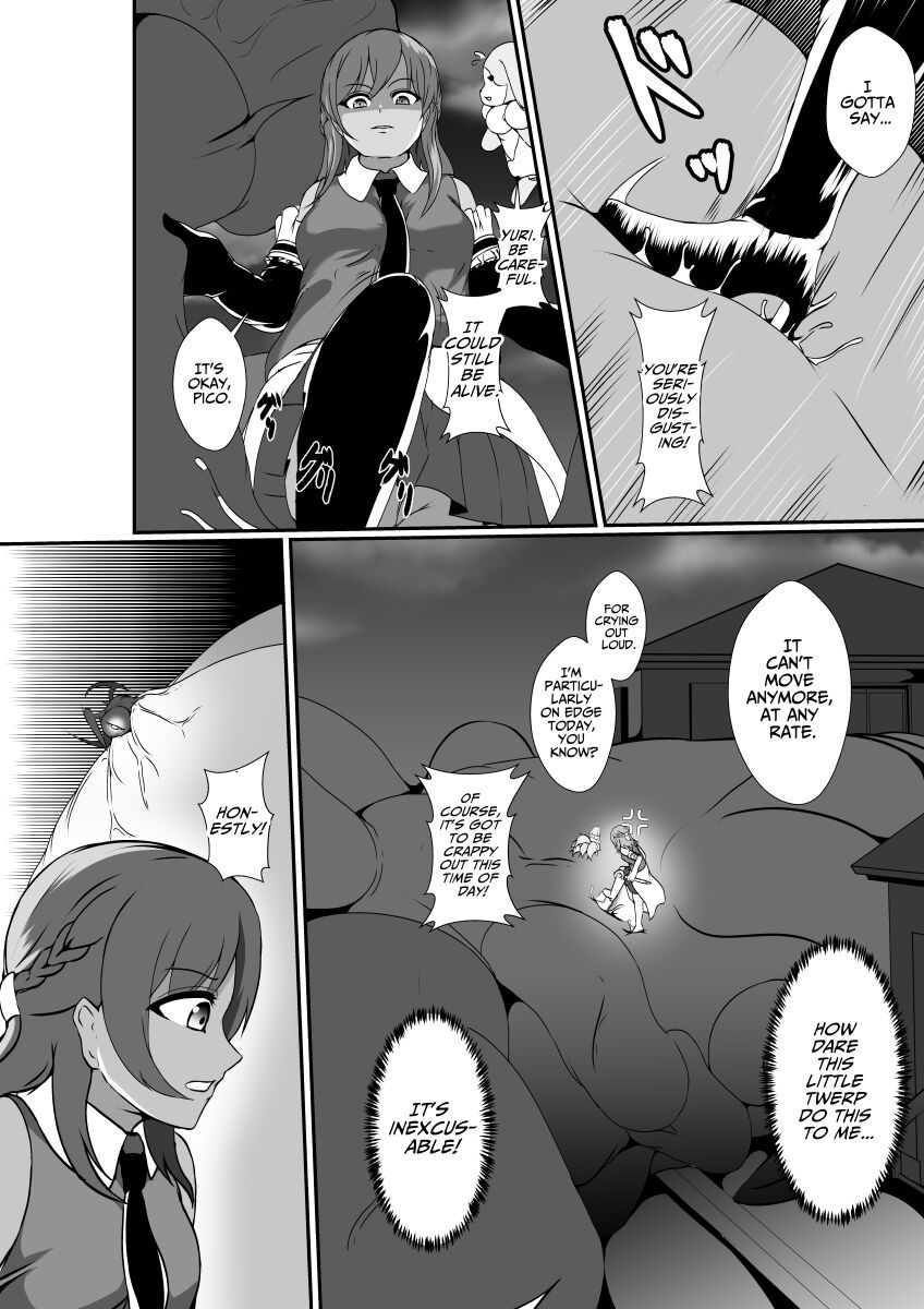 [Hyoui no Jikan] Futanari Injuu ni Kisei Sareta Mahou Shoujo  The Magical Girl Parasitized by a Futanari Sex Beast [English] [WonderTrade]