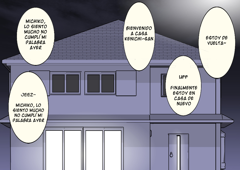 [Koubaitei] Teishu no Otouto ni Netorareta Wakazuma [Spanish]