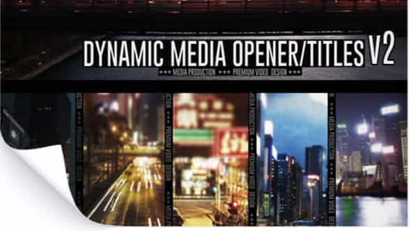 Dynamic Media Opener Titles V2 - VideoHive 10949488