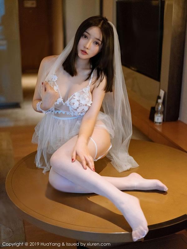 花漾写真VOL.122 唐婉儿Lucky新娘婚纱装写真(21)