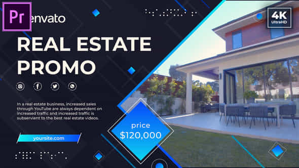 Real Estate Promo Mogrt For Premier Pro - VideoHive 49384249