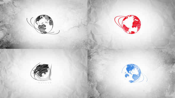 Sketch Planet Logo Reveal - VideoHive 50825452