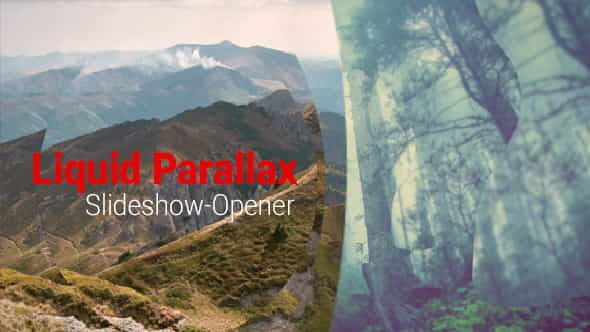 Liquid Parallax - Slideshow Opener - VideoHive 12837509
