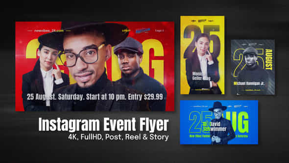 Instagram Event Flyer - VideoHive 50855841