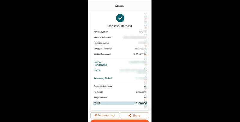 Pemenang Member Hari Ini (Pilihan Acak & Random Update)