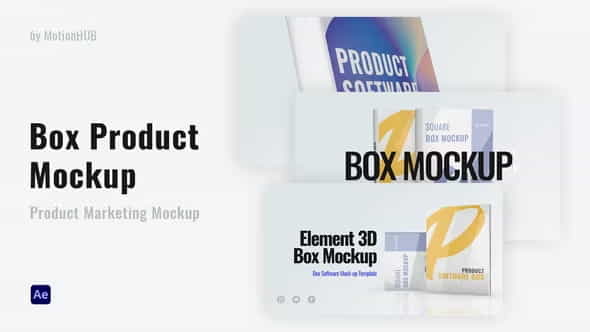 Box Mockup -Product - VideoHive 37614699