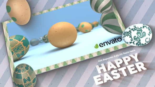 Happy Easter Logo - VideoHive 31447104