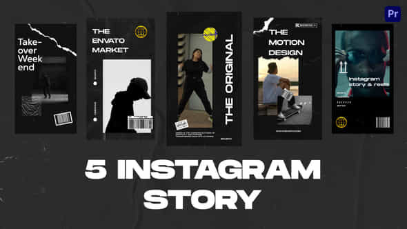 Instagram Story Reel Mogrt - VideoHive 48865849