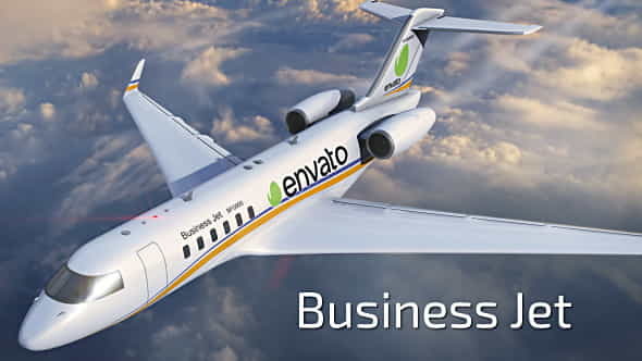 Business Jet - VideoHive 9647287