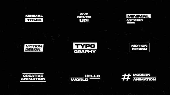Rgb Simple Titles Mogrt - VideoHive 50332519