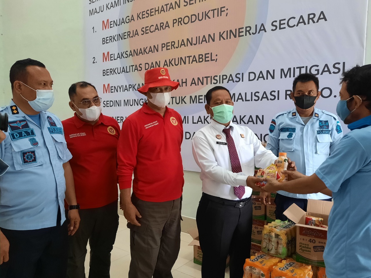 Binda Sumut Vaksin 339 Warga Binaan Lapas Kelas llA Binjai, Mayoritas Dosis III (Booster)