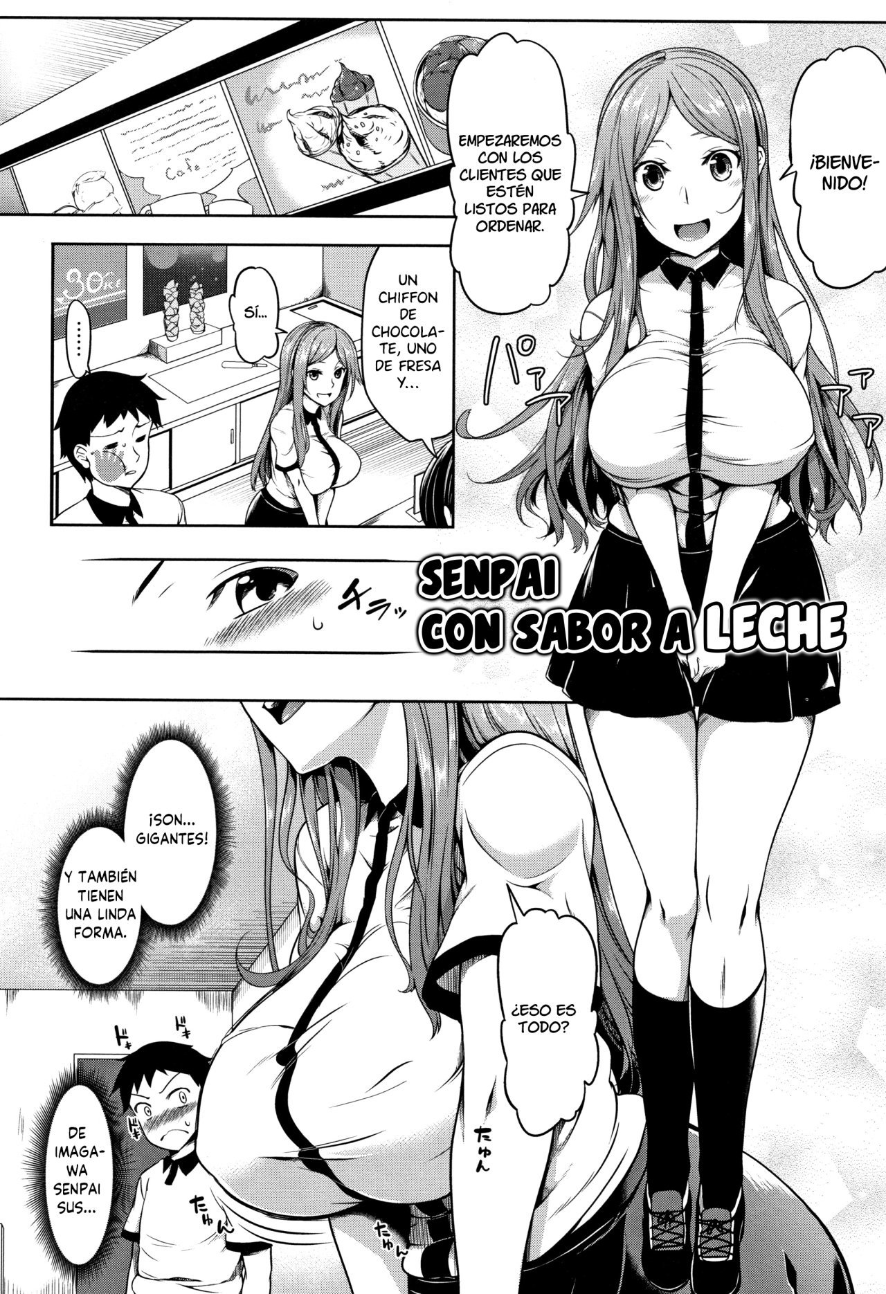 Senpai con sabor a leche - 1