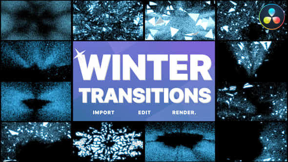 Ice Winter Transitions - VideoHive 42098364