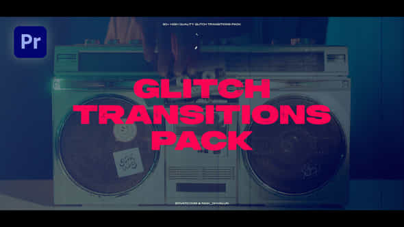 Glitch Transitions - VideoHive 50811049