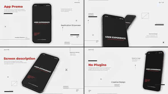 Ux App Showcase Mobile Promo - VideoHive 52201055