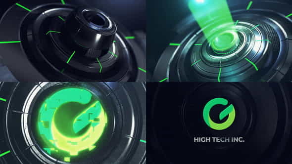 Circular 3D Tech - VideoHive 39731369