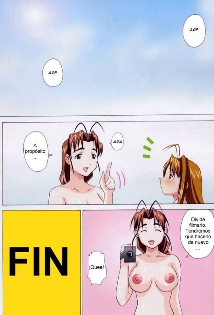 Love Hina Aventura Yuri en las aguas termales - 20