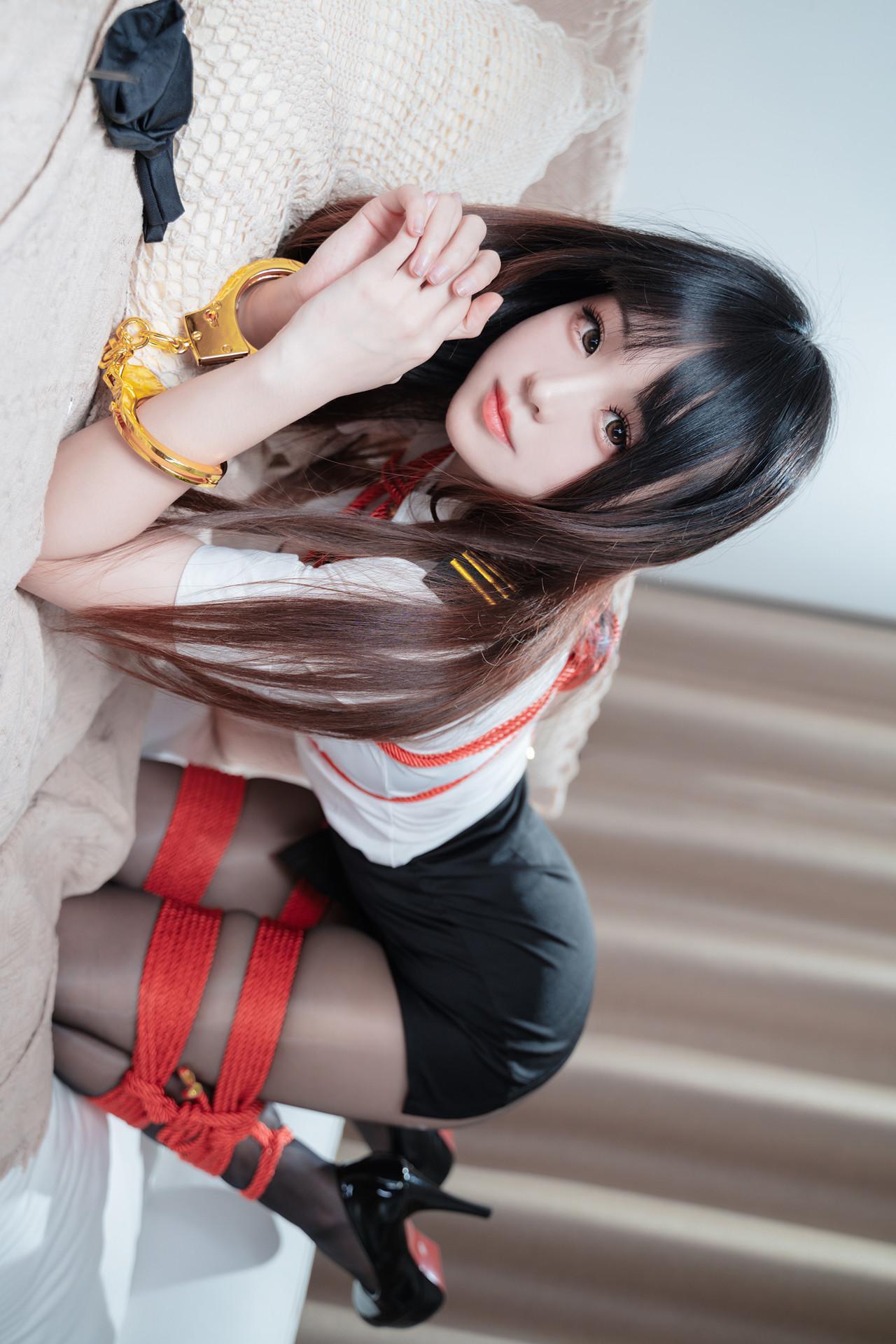 Cosplay miko酱ww 缠绕女警(10)