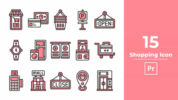 Shopping Icon - VideoHive 45956360