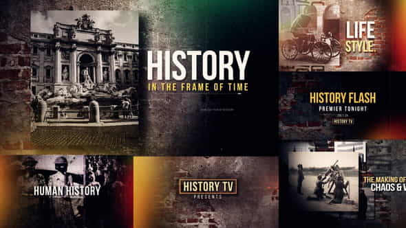 History Fast Flash Opener - VideoHive 28122258