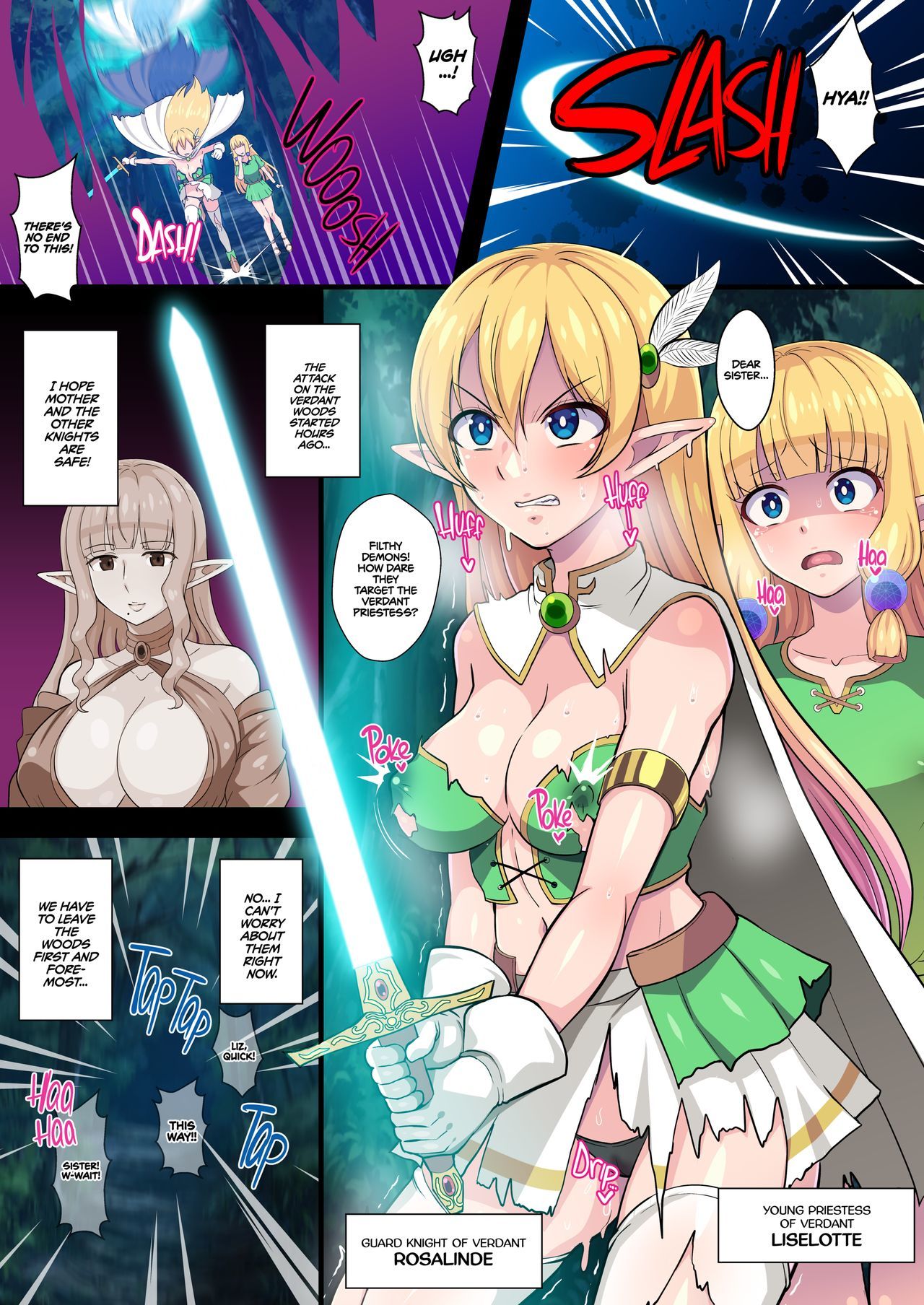 [Kleitos (Ryunosuke)] Fukushuu no Elf Lieselotte Zero II ~Fukukon Futanari Kaizou de Oyako Niketsu Les Rape!~  Vengeful Elf Liselotte ZERO