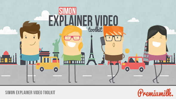 Simon Explainer Video Toolkit - VideoHive 8954003