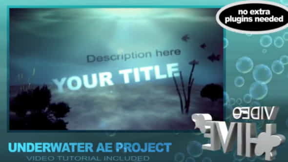 Tropical Underwater Title After Effects - VideoHive 34690