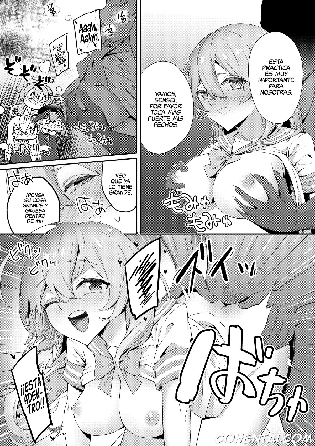 Houkago 4-ten-mori (Blue Archive) xxx comics manga porno doujin hentai español sexo 