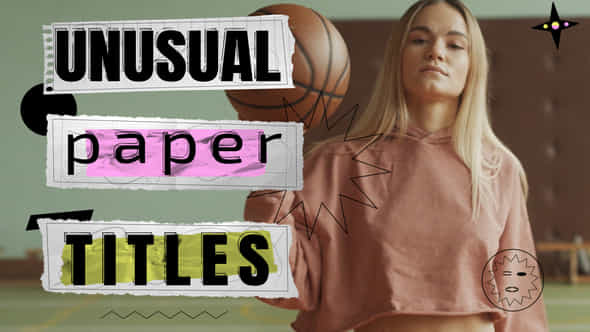 Unusual Paper Titles - VideoHive 51004317