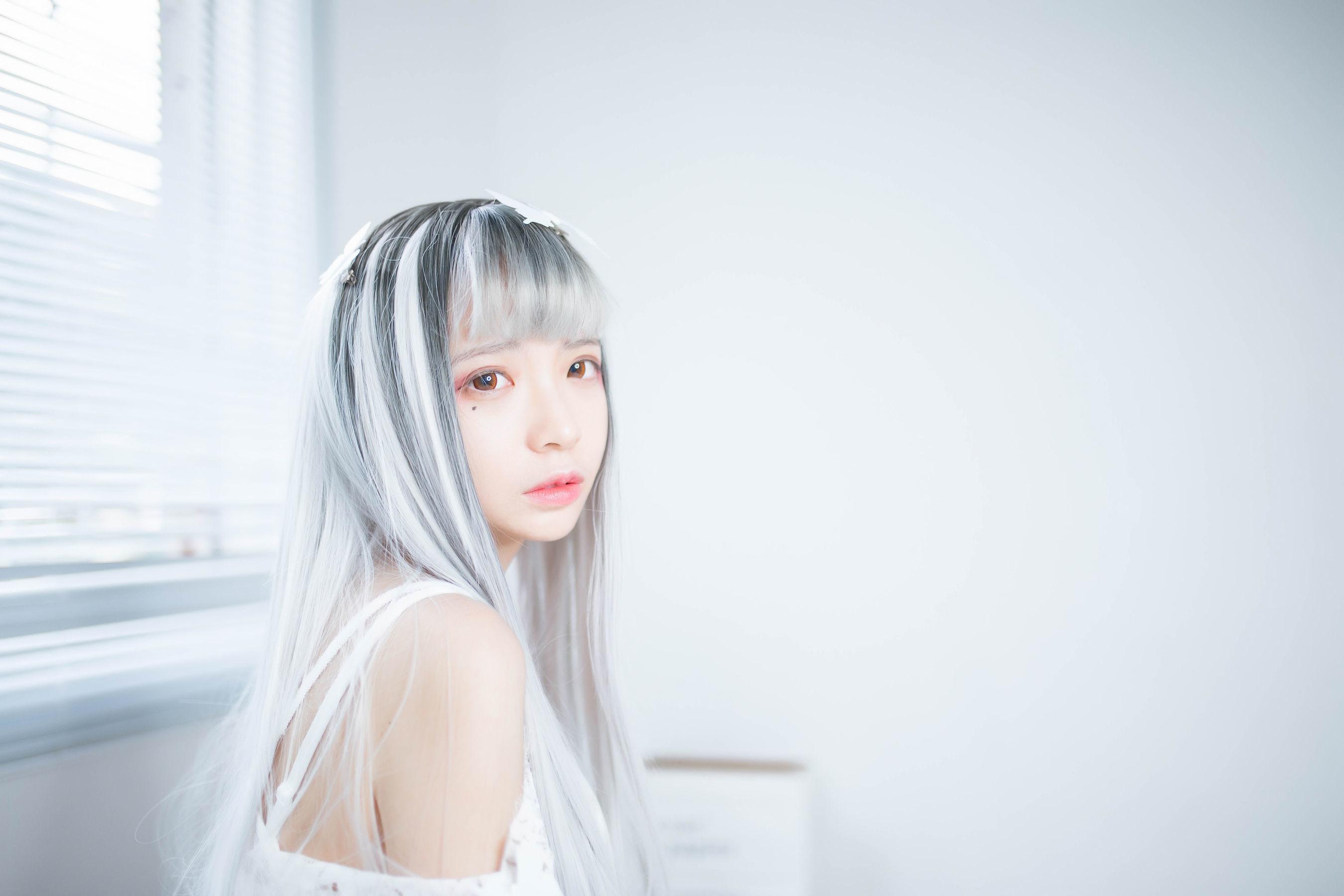 [网红COSER] 疯猫ss – 透明白纱 写真集(4)