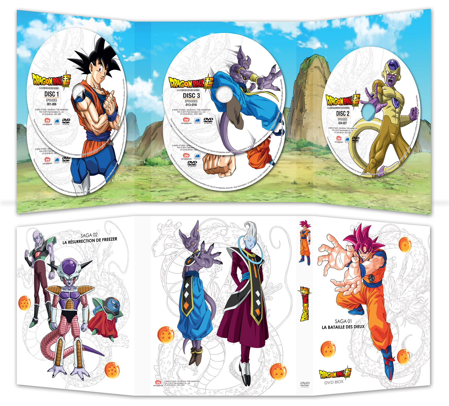 Dragon Ball Super - Bluray (Edition Collector Française) F8WPs1Cb_o
