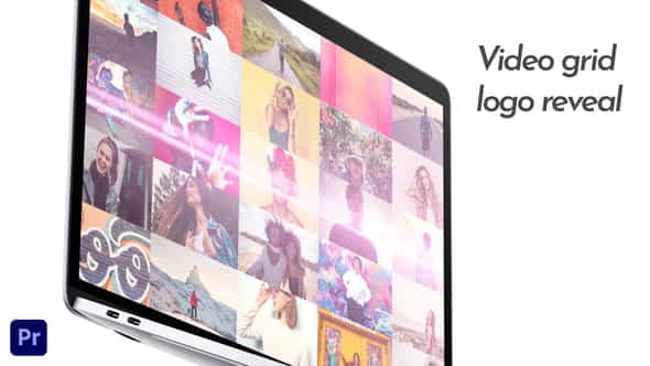 Video Grid Logo Reveal | - VideoHive 32780219