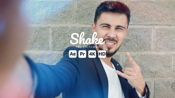 Shake Transitions - VideoHive 48417862