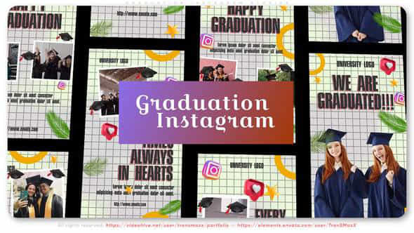 Graduation Instagram Stories - VideoHive 46068621