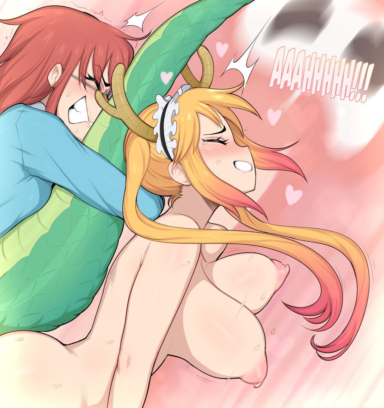 Tohru quiere jugar con Kobayashi (Decensored) - 3