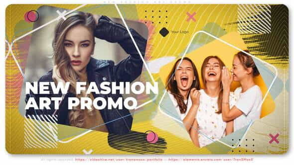 New Fashion Art Promo - VideoHive 32346009