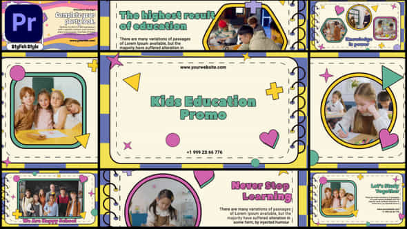 Kids Education Promo - VideoHive 47668182