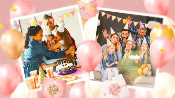 Happy Birthday Slideshow - VideoHive 44893498