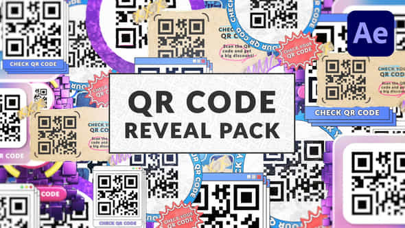 QR Code Reveal - VideoHive 44441071