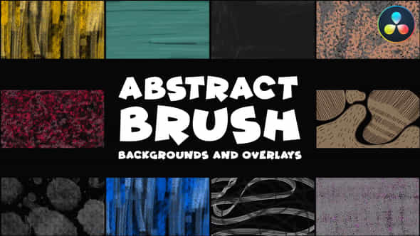 Abstract Brush Backgrounds - VideoHive 46904705