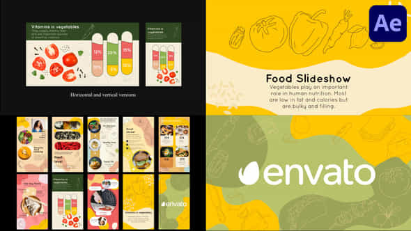 Delicious Food Slideshow - VideoHive 43382867