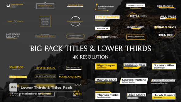 Lower Thirds Fresh - VideoHive 29281214