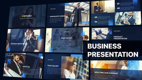 Business Modern Minimalistic Presentation - VideoHive 50004806