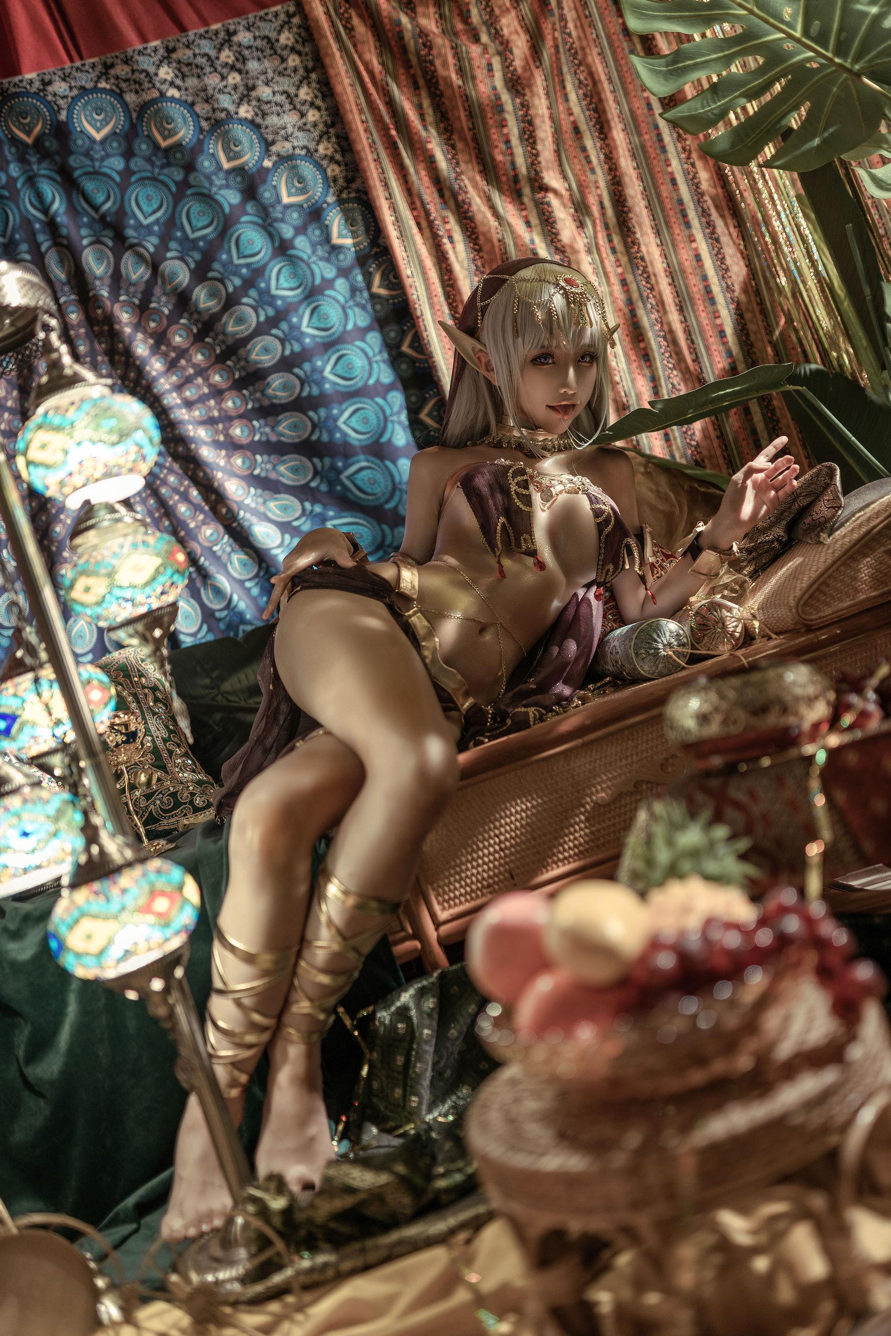 [网红COSER] 动漫博主蠢沫沫 – 黑兽(5)